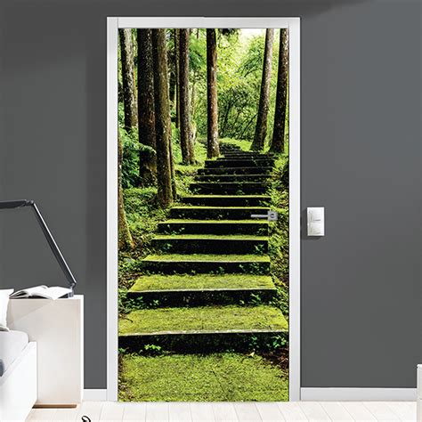 self adhesive door murals